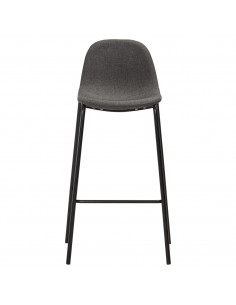 Set da Bar 5 pz in Tessuto Grigio Scuro