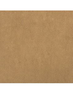 Set di Divani 2 pz con Cuscini Marrone in Velluto