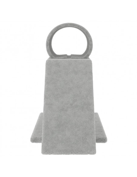 Pali Tiragraffi Gatti Tunnel e Scaletta Grigio Chiaro 55,5 cm