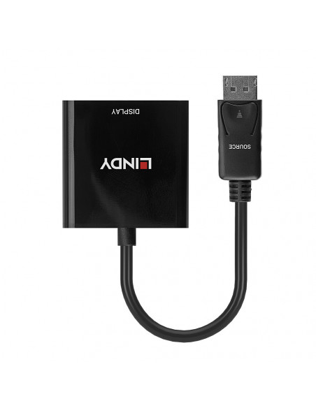Lindy 41734 cavo e adattatore video Nero