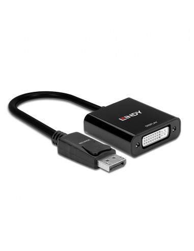 Lindy 41734 cavo e adattatore video Nero