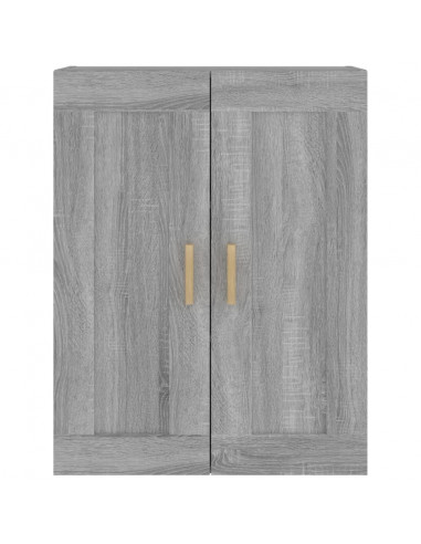 Pensile Grigio Sonoma 69,5x32,5x90 cm in Legno Multistrato
