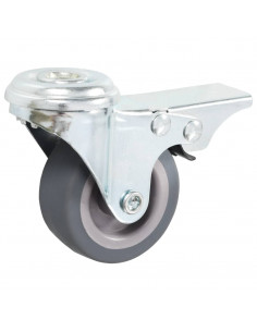 Ruote Girevoli con Foro per Bullone 24 pz 50 mm