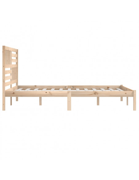 Giroletto senza Materasso 180x200 cm in Legno Massello di Pino