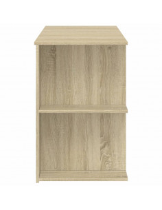 Scrivania Rovere Sonoma 140x50x75 cm in Legno Multistrato