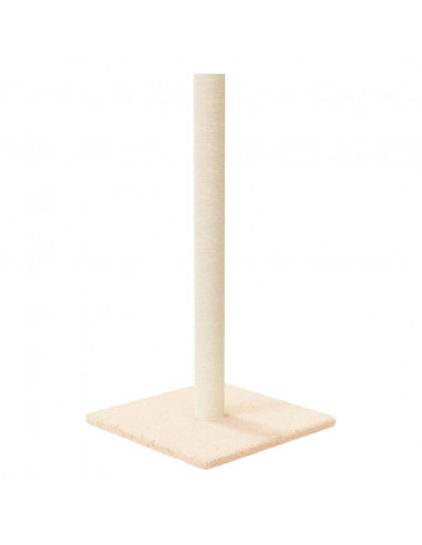 Palo Tiragraffi per Gatti Crema 35x35x70 cm