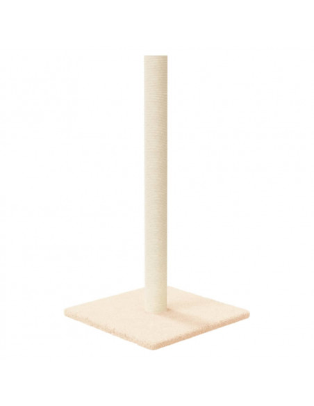 Palo Tiragraffi per Gatti Crema 35x35x70 cm