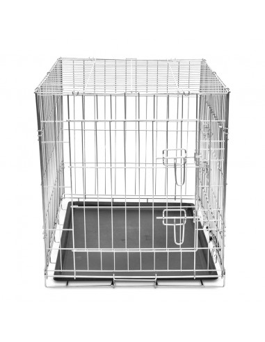 Gabbia di Trasporto Pieghevole per Cani M
