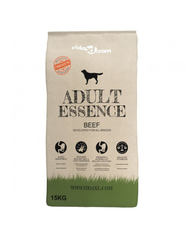Cibo Secco per Cani Premium Adult Essence Beef 15 kg
