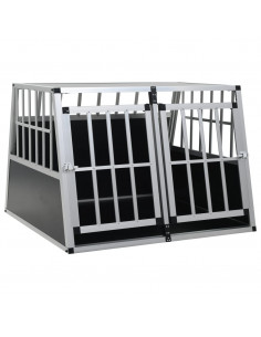 Trasportino per Cani con Doppia Porta 94x88x69 cm 2