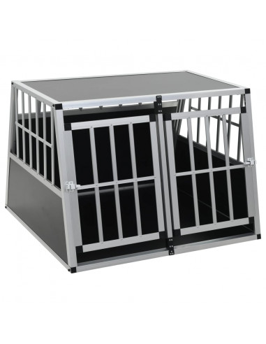 Trasportino per Cani con Doppia Porta 94x88x69 cm