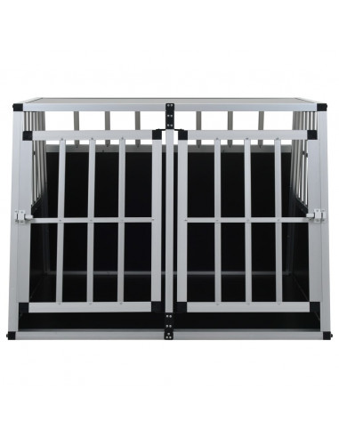 Trasportino per Cani con Doppia Porta 94x88x69 cm