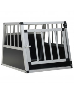 Trasportino per Cani con Porta Singola 54x69x50 cm 2