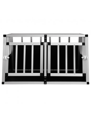 Trasportino per Cani con Doppia Porta 89x69x50 cm