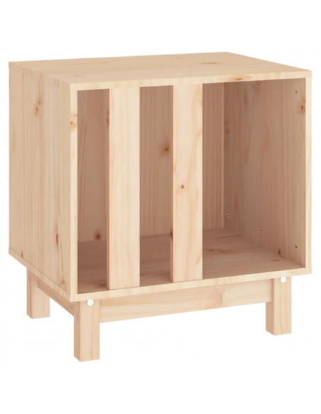 Casetta per Cani 50x40x52 cm in Legno Massello di Pino