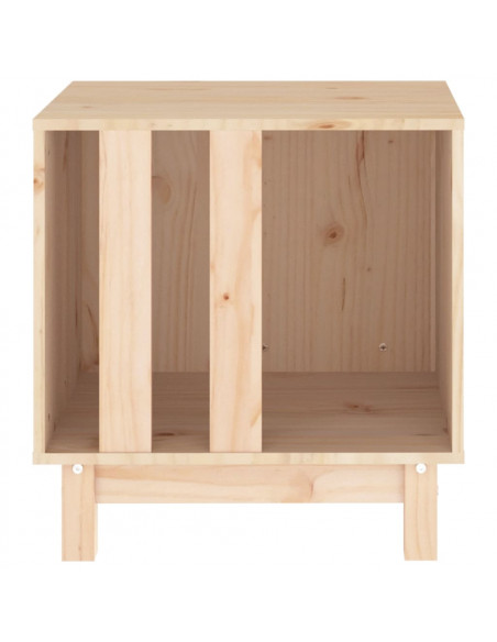 Casetta per Cani 50x40x52 cm in Legno Massello di Pino