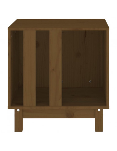 Casetta per Cani Miele 50x40x52 cm in Legno Massello di Pino