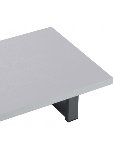Set Mobili da Bagno 2 pz Ceramica Bianco