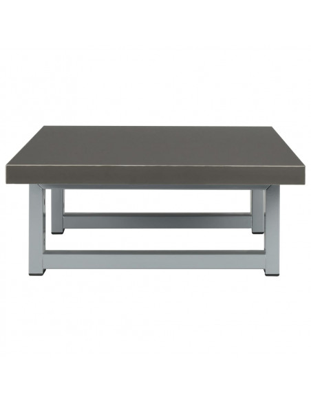 Set Mobili da Bagno 2 pz Ceramica Grigio