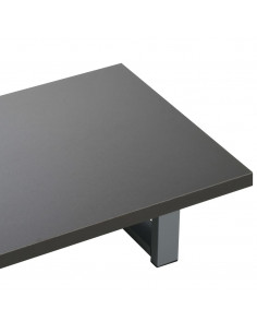 Set Mobili da Bagno 2 pz Ceramica Grigio