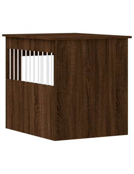 Gabbia Cani Arredamento Rovere Marrone 64,5x80x71cm Multistrato