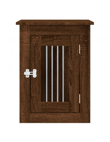 Gabbia Cani Arredamento Rovere Marrone 45x62x59cm Multistrato