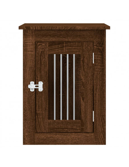 Gabbia Cani Arredamento Rovere Marrone 45x62x59cm Multistrato