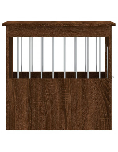 Gabbia Cani Arredamento Rovere Marrone 45x62x59cm Multistrato