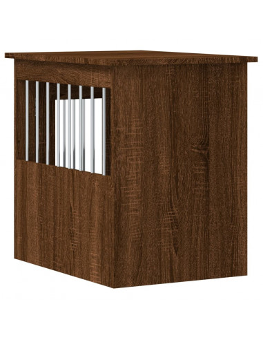Gabbia Cani Arredamento Rovere Marrone 45x62x59cm Multistrato