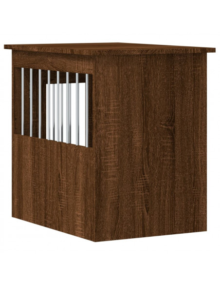 Gabbia Cani Arredamento Rovere Marrone 45x62x59cm Multistrato