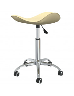 Sedia da Ufficio Crema in Similpelle