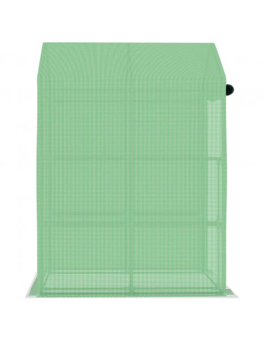 Serra con Ripiani in Acciaio 143x143x195 cm