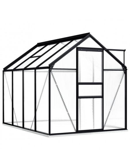 Serra con Telaio Base Antracite 4,75 m² in Alluminio