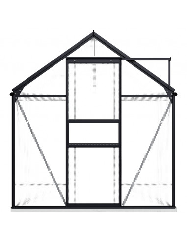 Serra con Telaio Base Antracite 4,75 m² in Alluminio