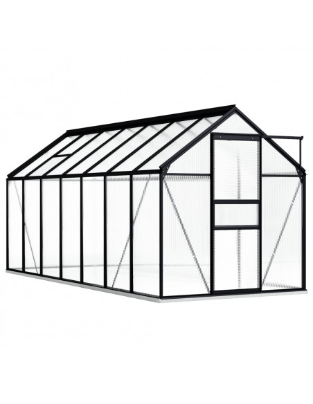 Serra con Telaio Base Antracite 8,17 m² in Alluminio