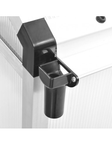 Serra in Alluminio 362x190x195 cm 13,41 m³