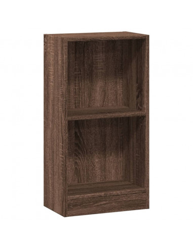 Libreria Rovere Marrone 40x24x76 cm in Legno Multistrato