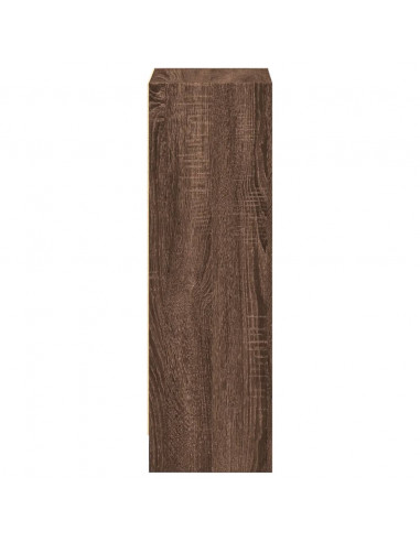 Libreria Rovere Marrone 40x24x76 cm in Legno Multistrato