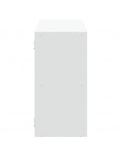 Scaffale a Parete Bianco 100x25x50 cm in Legno Multistrato