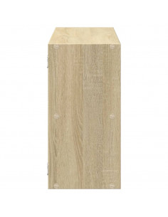 Scaffale a Parete Rovere Sonoma 100x25x50 cm Legno Multistrato