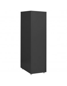 Schedario Mobile Antracite 28x41x109 cm in Metallo