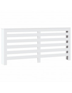 Copertura Termosifone Bianca 175x20x82 cm in Legno Multistrato 2