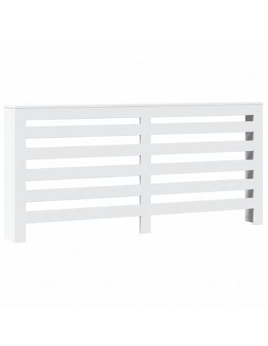 Copertura Termosifone Bianca 175x20x82 cm in Legno Multistrato