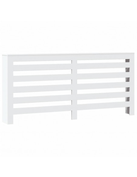 Copertura Termosifone Bianca 175x20x82 cm in Legno Multistrato