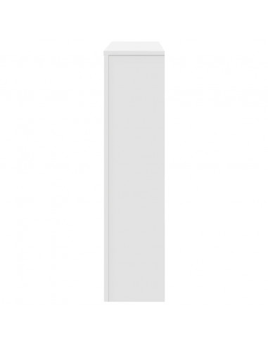 Copertura Termosifone Bianca 175x20x82 cm in Legno Multistrato