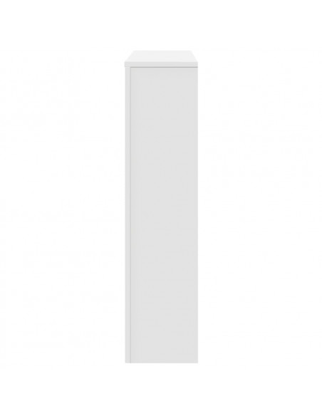 Copertura Termosifone Bianca 175x20x82 cm in Legno Multistrato