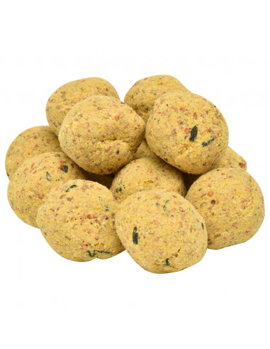 Palline di Grasso e Semi per Uccelli 200 pz 90g