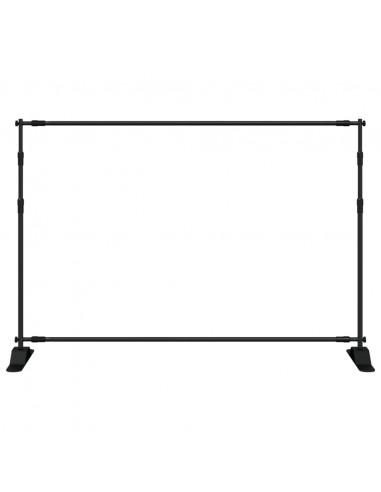 Supporto per Fondale Nero 305x243 cm in Acciaio