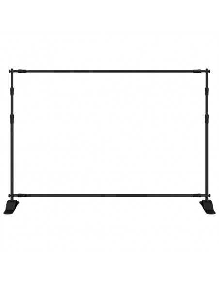 Supporto per Fondale Nero 305x243 cm in Acciaio