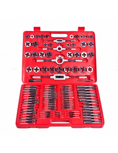 Set di Utensili Dadi e Filiere Maschi 111 pz